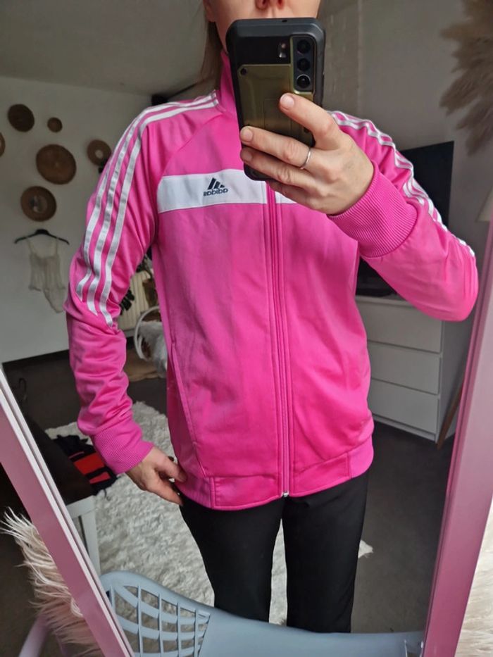 Veste à zip survêtement adidas - photo numéro 2