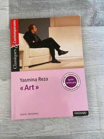 Livre Yasmina Reza