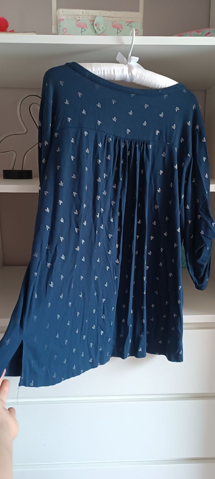 T-shirt / Blouse bleu femme - photo numéro 5