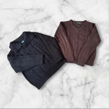 2 pull côtelé chaud 🤍