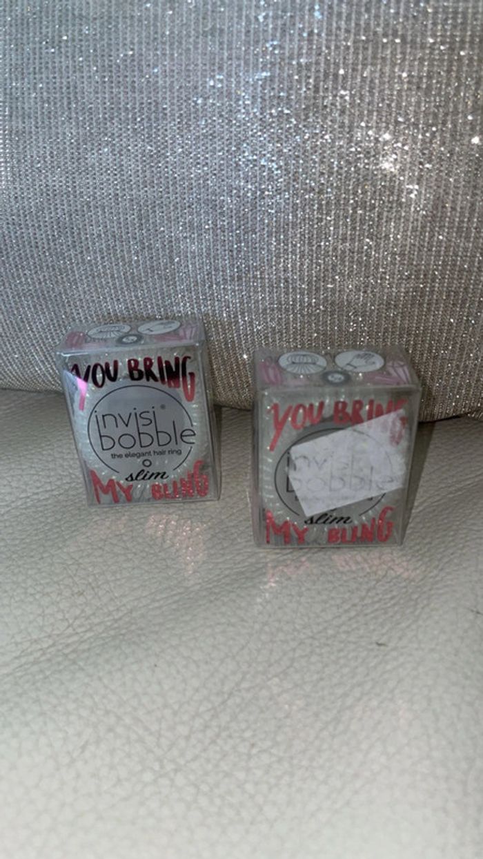 Invisibobble Slim "You Bring My Bling" - Neufs sous emballage !