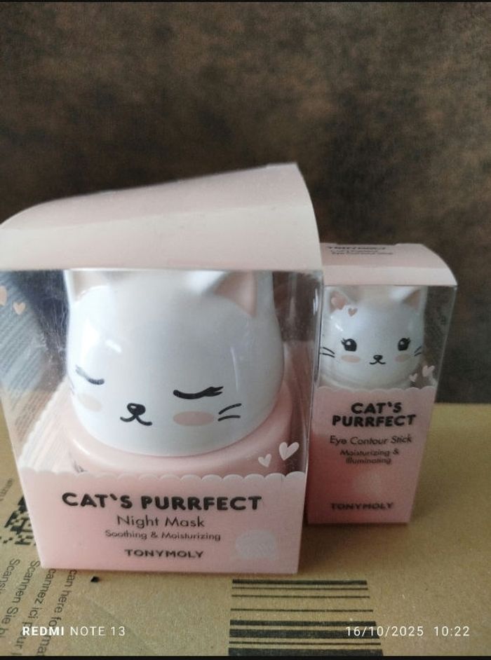 2  soins visages Tonymoly neufs