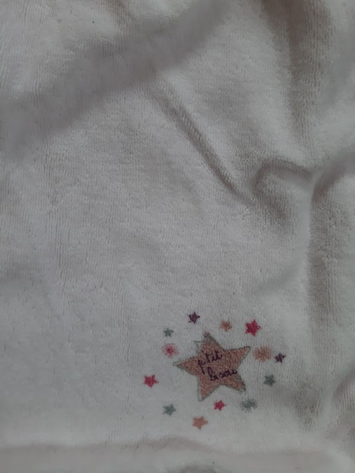 robe rose en velours tout doux - étoiles - p'tit bisou - 6 mois - photo numéro 3