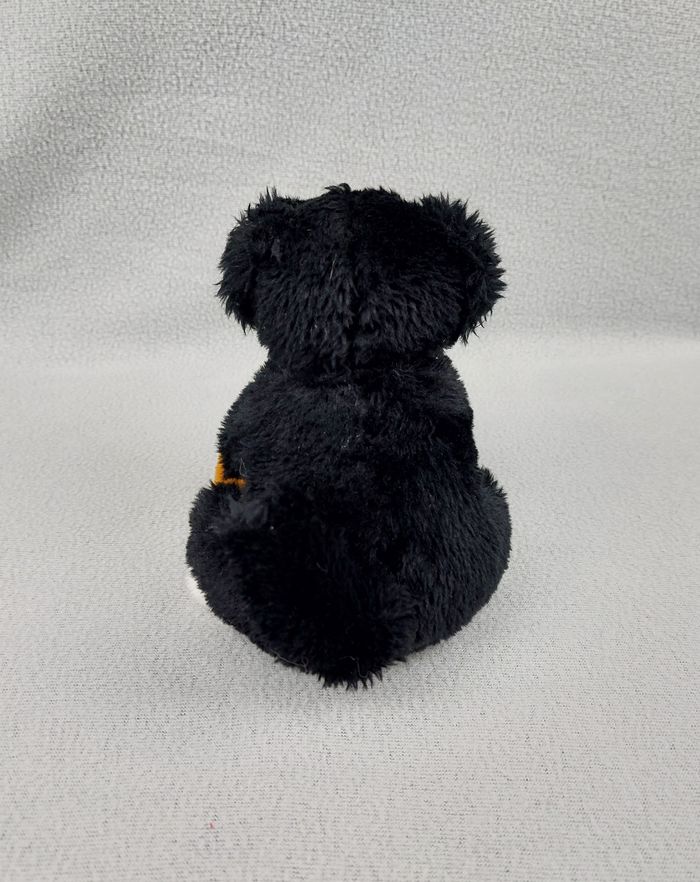 Petite peluche doudou chien bouvier bernois JEMINI noir marron blanc 18 cm assis - photo numéro 2