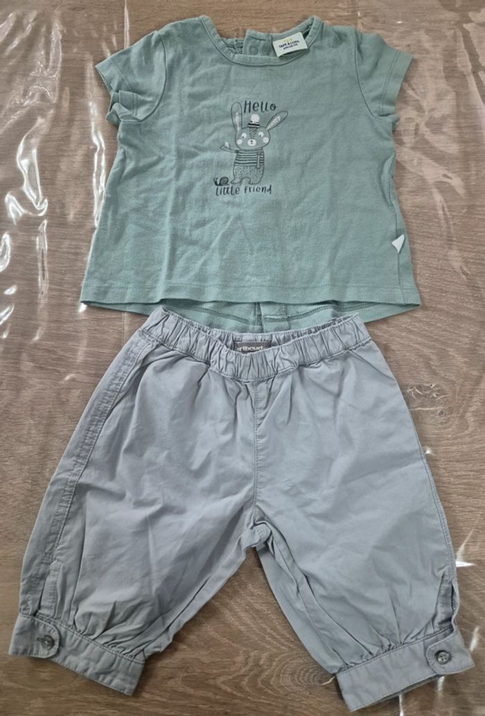 Lot de vêtements été bébé 6mois garçon - photo numéro 7