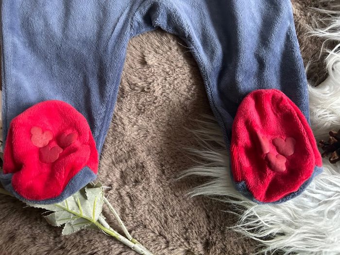 Pyjama velour 9 mois - photo numéro 4