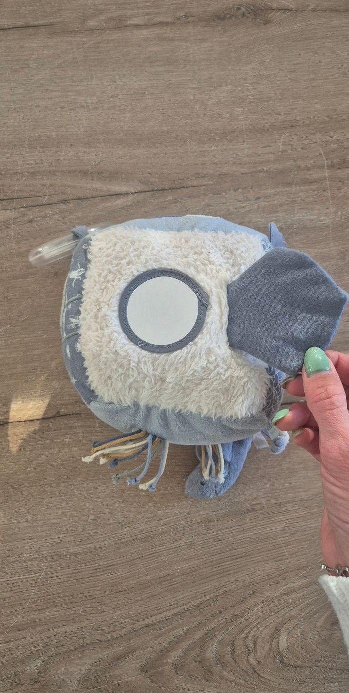 Cube d'activités en tissus Océan blue - photo numéro 7