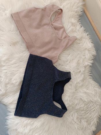 Lot de 2 brassières fille 12/14 ans