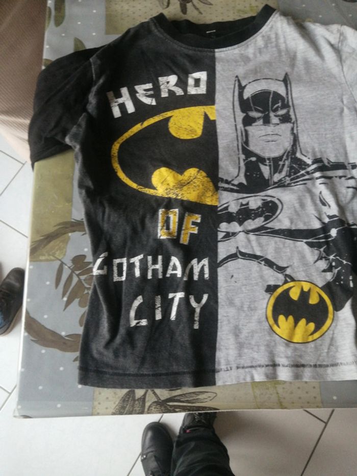 Tee shirt manche longue batman 134/140 - photo numéro 5