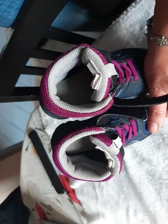 Chaussures de marche - randonnée queshua  décathlon fille 25 - photo numéro 6