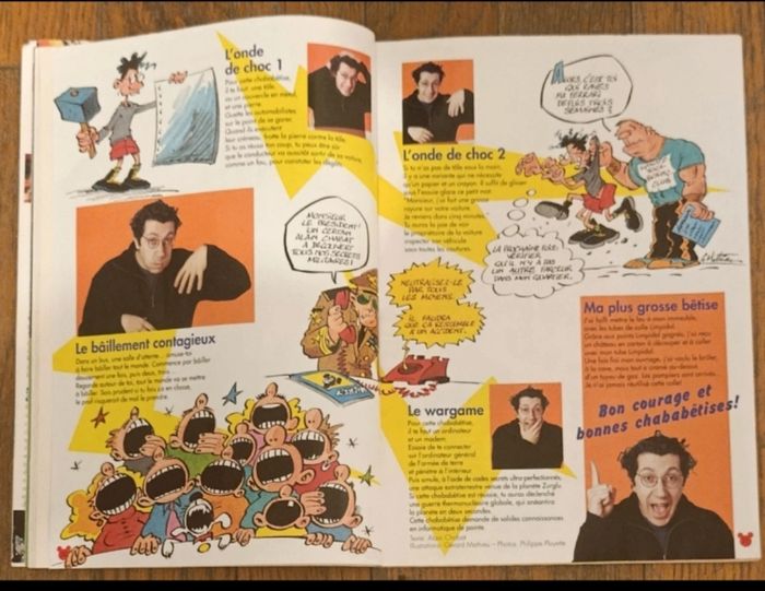 Ancien journal de mickey avec cadeau autocollants Dingo max N°2328 de 1997 vintage - photo numéro 9