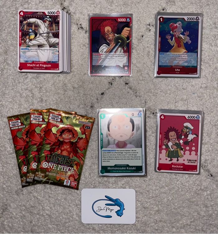 One Piece Card Game LOT Cartes Boosters : 145€ - photo numéro 2