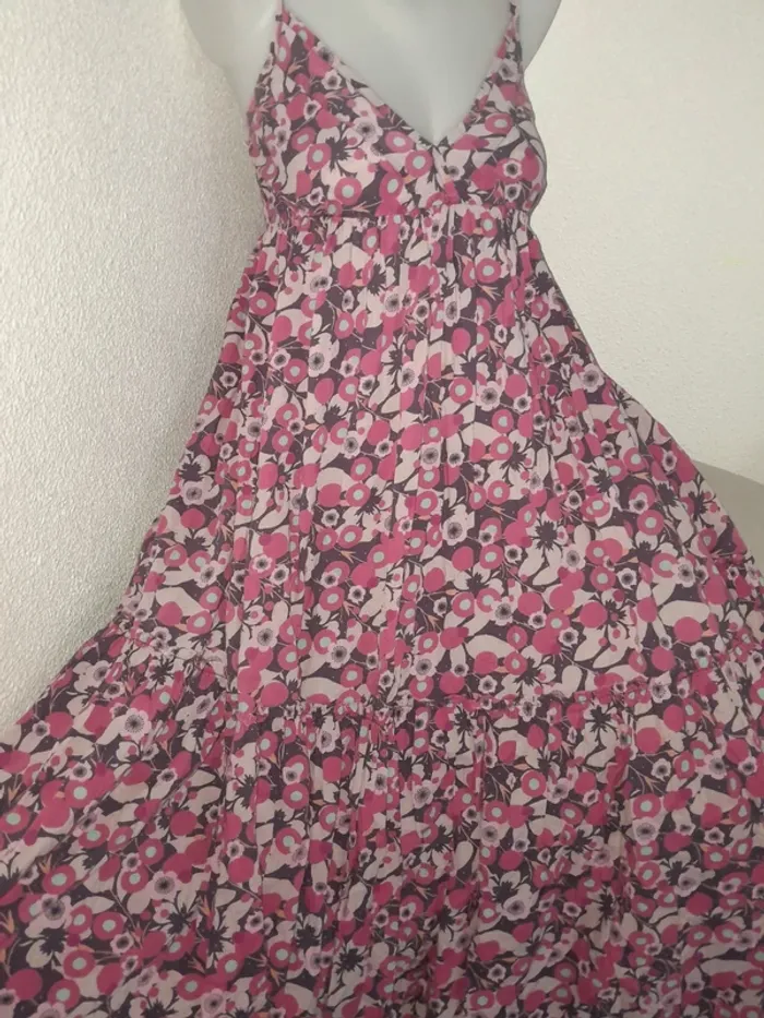 Robe d'été longue 💫 bretelles réglable💫Avant première💫taille 38-40 - photo numéro 5