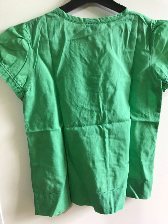 Chemisier Sergent Major. 10 ans. Vert - photo numéro 3