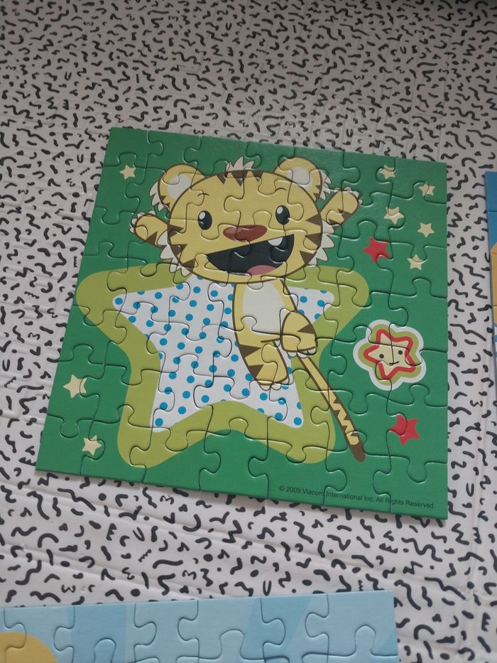 puzzle ravensburger enfant 3x49 pieces ni hao kai lan complet - photo numéro 3