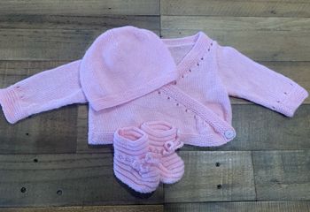 Ensemble bébé en laine