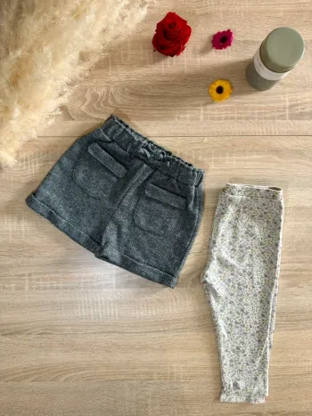Short et legging fille