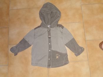 Gilet à capuche 12mois
