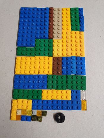 Lot de 79 plaquettes multicouleur