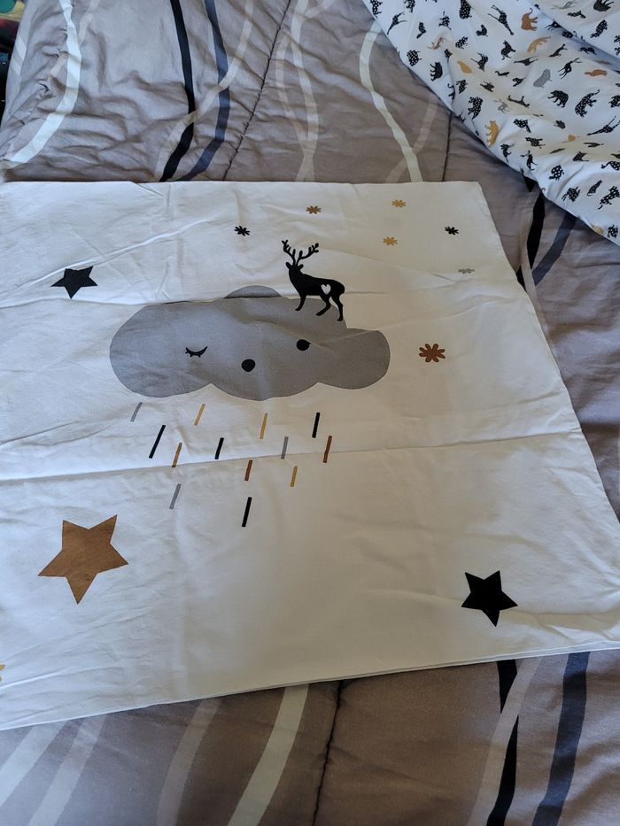 housse de couette avec taie d'oreiller catimini (20e) - photo numéro 4