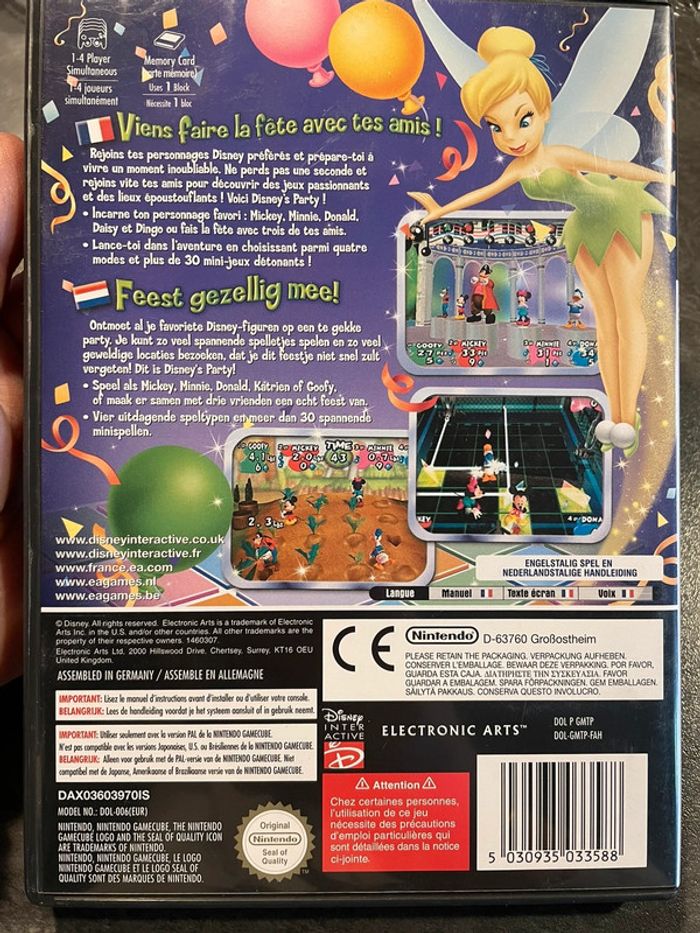 Jeu complet #Disney’s party#nintendo gamecube - photo numéro 2