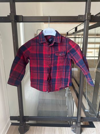 Chemise à carreaux - Kiabi