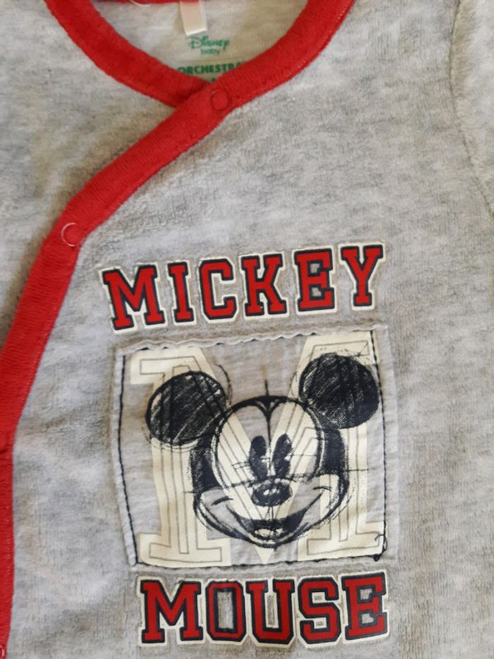 Pyjama Disney Mickey 1m Neuf - photo numéro 2