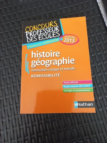 Manuel de préparation au crpe histoire géographie et instruction civique et morale