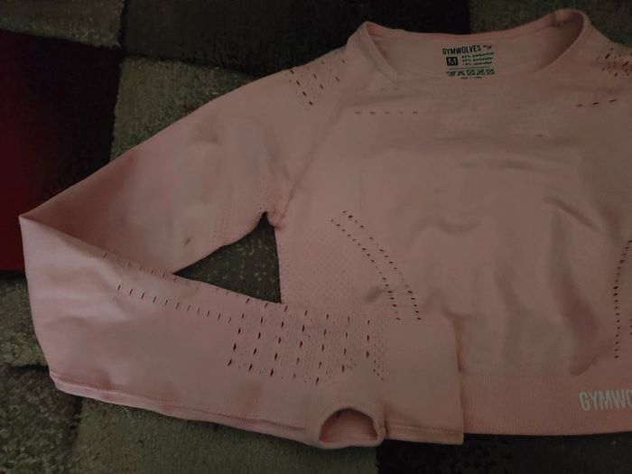 Crop Top Sport Femme Stretch Confort - photo numéro 9