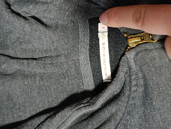 Veste zippée à capuche - photo numéro 2