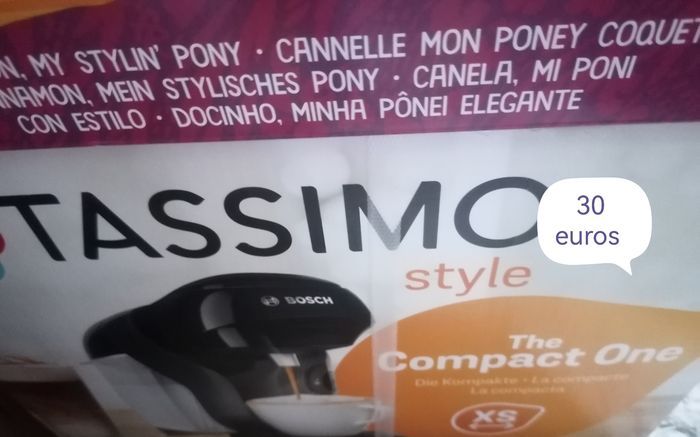 Bosch tassimo machine à café neuve