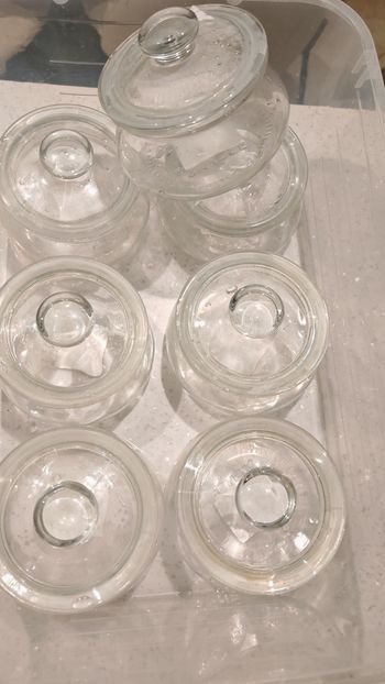 Pots en verre ik