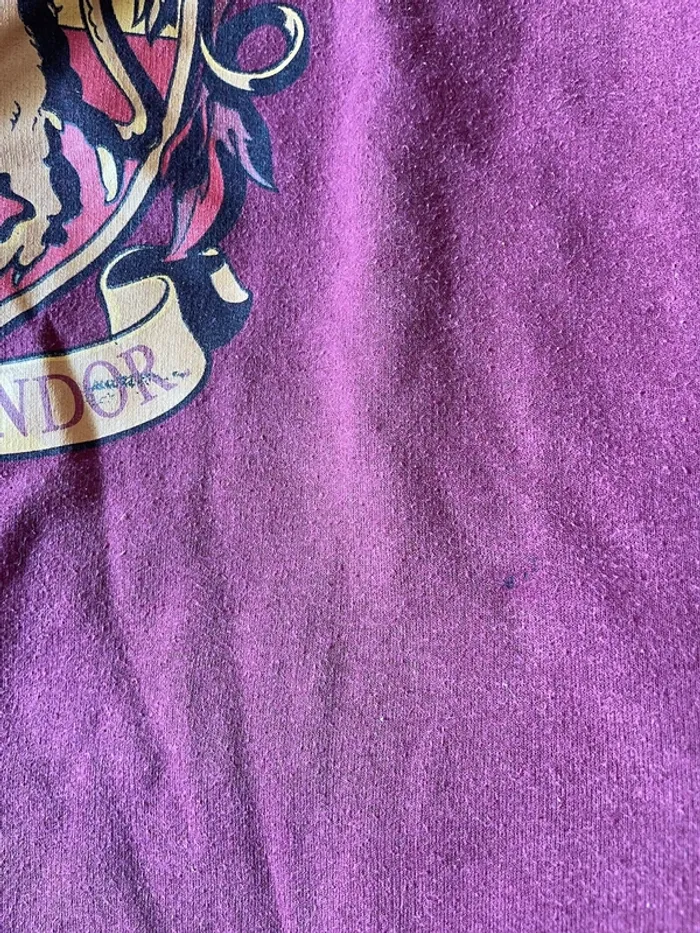 Sweat Harry Potter prune – Griffon d’Or – Taille 40 - photo numéro 4