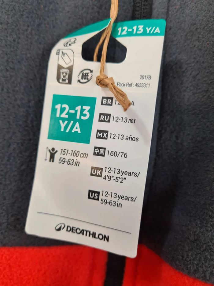 2 polaires Zippés quechua - photo numéro 3