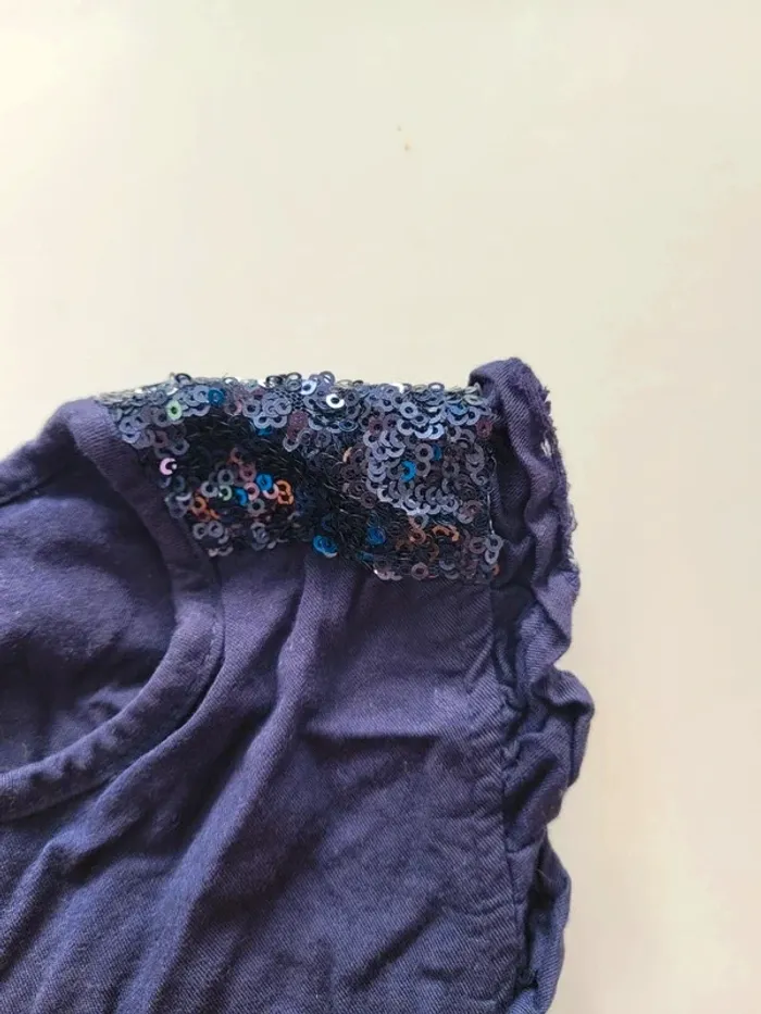 Combishort à sequins 8 ans - photo numéro 2