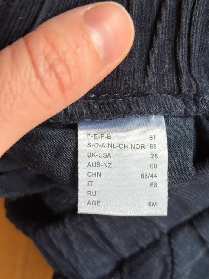 Short en velours R mini 6 mois neuf - photo numéro 6