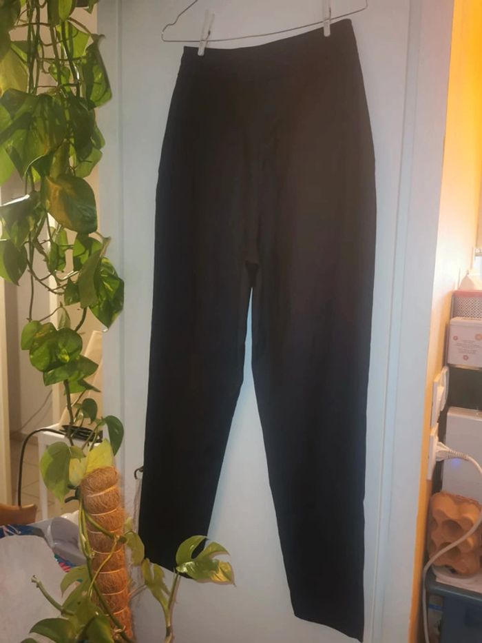 Pantalon gris foncé Mango - photo numéro 5