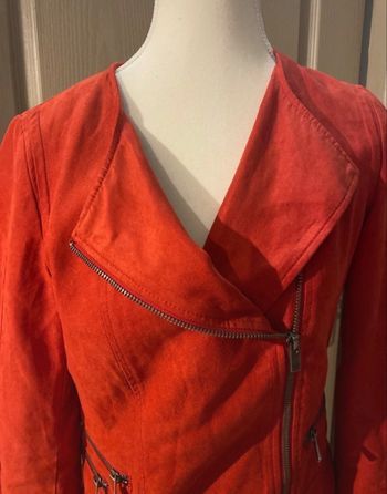 Veste suédine taille S  bon état camaïeu 