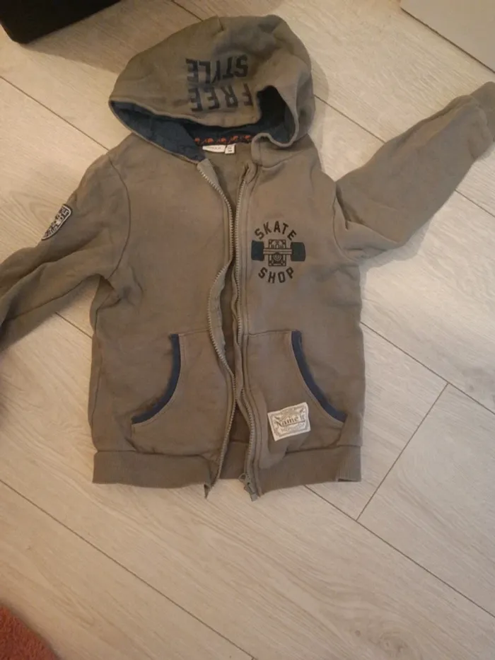 Veste zip
