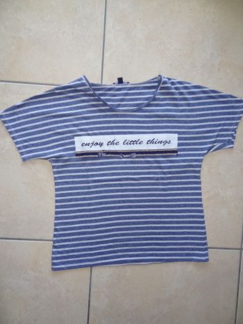 T-shirt rayures Kiabi T 16ans