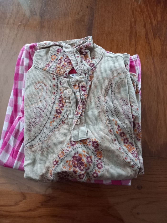 Lot 2 chemisiers (10 ans)