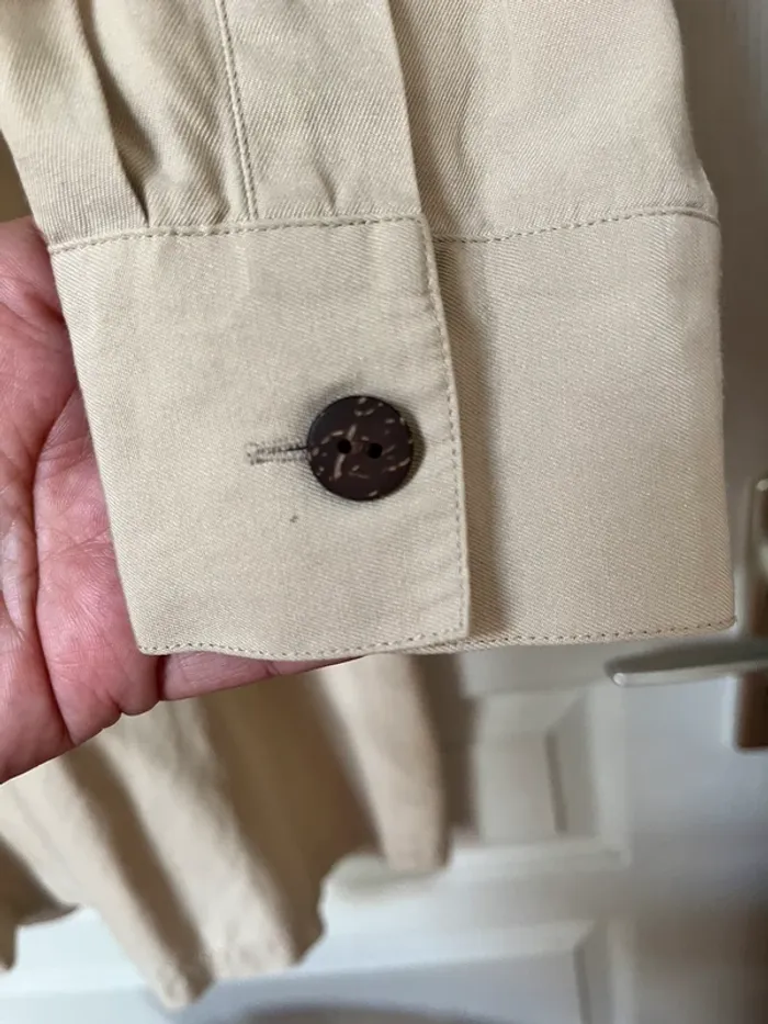 Robe safari de la marque Ventilo - taille 42 - couleur Beige - photo numéro 4