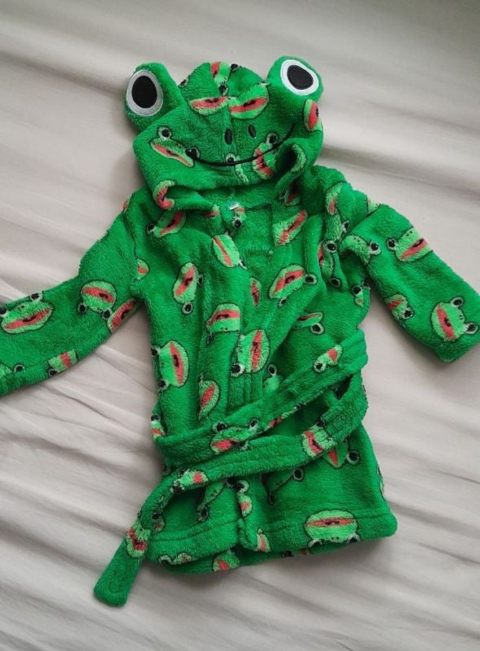 Peignoir grenouille 🐸 mixte 3-6mois