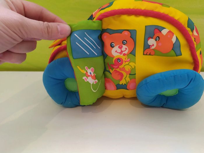 jouet voiture en tissu - photo numéro 4