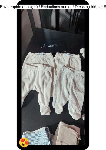 Lot 4 bas pyjama tout doux