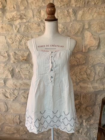 Débardeur blanc Creeks taille 38