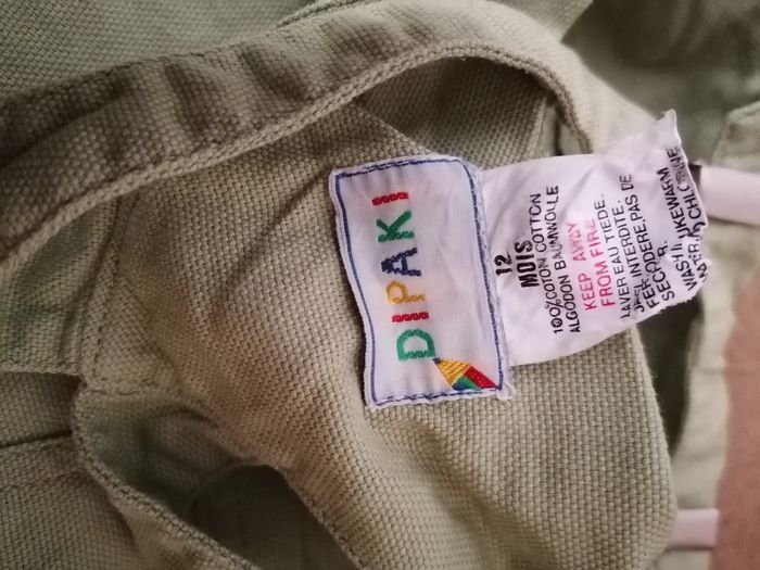 Salopette verte garçon - photo numéro 3