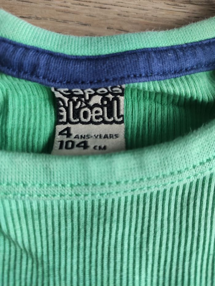Débardeur tape à l'oeil 4 ans - photo numéro 3
