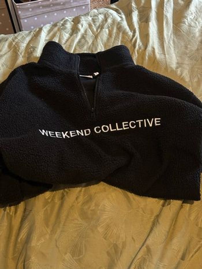 Haut moumoute manche longue Week-end collective asos - photo numéro 3