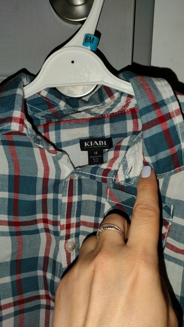 Chemise à carreaux - photo numéro 2